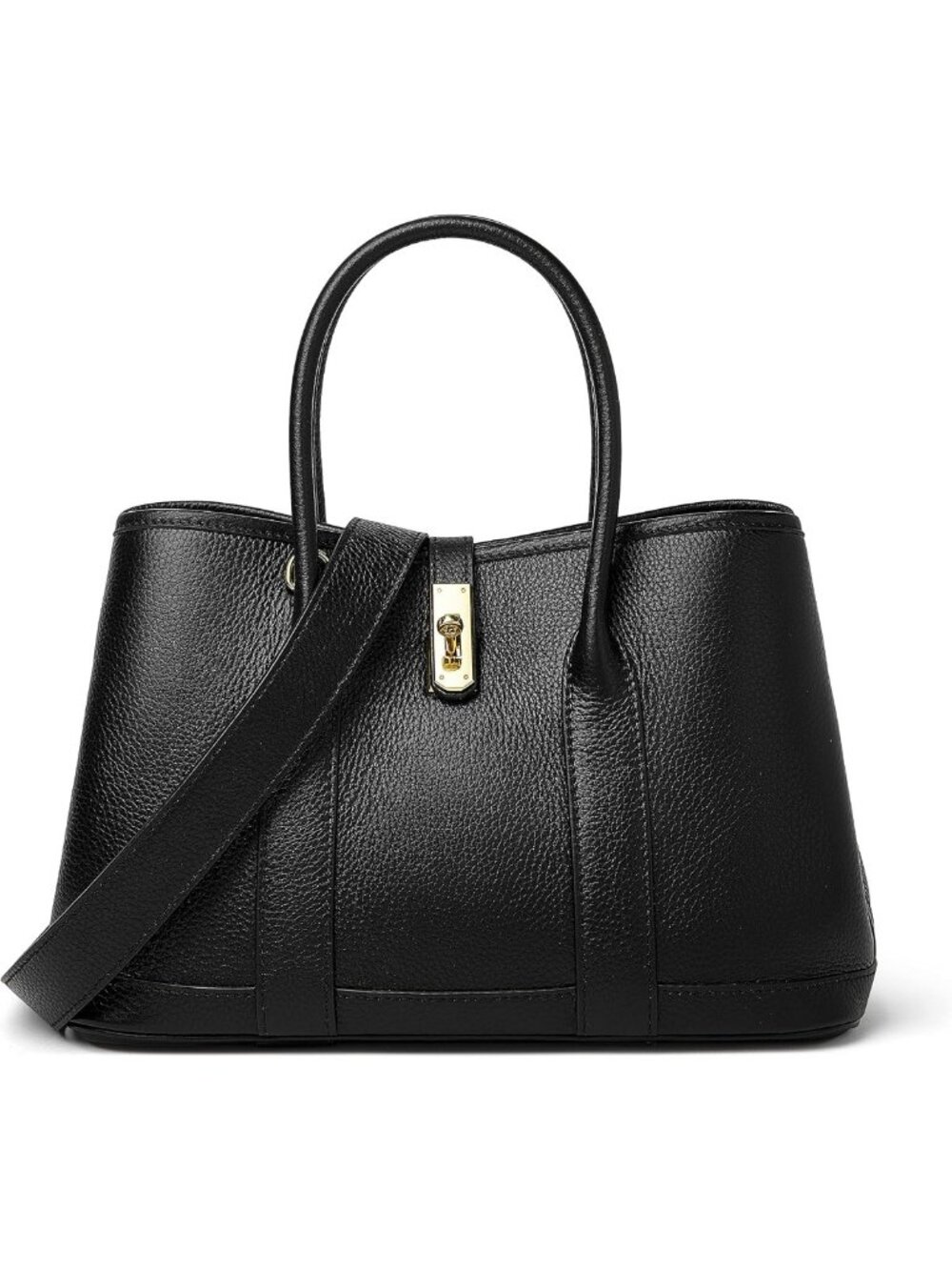 Stylish Leather Top Handle Satchel & Designer Tote Bag for Women - Chic Handbag